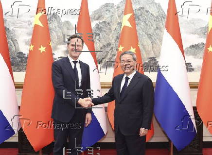 Dutch Prime Minister Rutte visits China