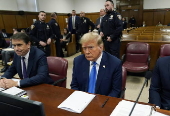 Former US president Trump hush money criminial trial continues in New York City