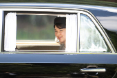 Japan's Princess Aiko visits the tomb of late  Emperor Hirohito and Empress Nagako, in Hachioji