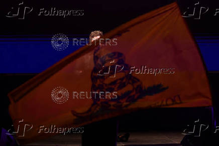 Argentine President Javier Milei holds rally in Buenos Aires to launch his party nationally