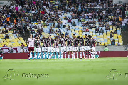 Partida entre Fluminense e Cruzeiro Pelo Campeonato Brasileiro.