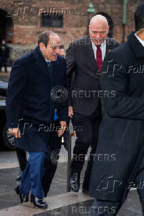 Royal Couple's gala dinner for Egypt's president at Christiansborg Palace in Copenhagen