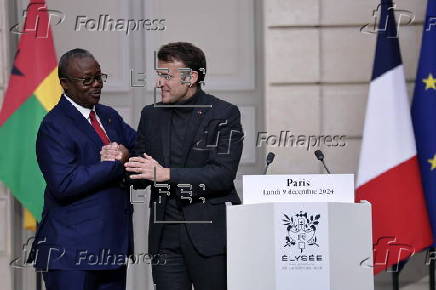 President of Guinea-Bissau Umaro Sissoco Embalo visits France