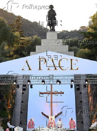 Pope Francis visits Corsica