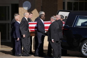 Funeral procession for former US president Jimmy Carter