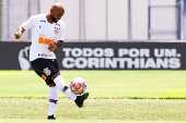 Campina Grande, Brazil. 15th Mar, 2020. Marcelinho Paraíba enters the field  before the start of the game between Perilima and Centro Sportivo Paraibano  (CSP), held this Sunday afternoon (15th) at the Ernani