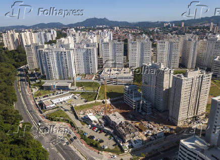 Torres do Grand Reserva Paulista, empreendimento da MRV em Pirituba, zona norte;regio concentrou lanamentos entre 2020 e 2022