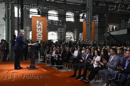 Fidesz party campaigns for European Parliamentary elections in Budapest