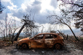 Aftermath of ceasefire between Israel and Iran-backed group Hezbollah, in Manara