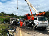 Mueren al menos 22 personas en un accidente de autobs en Brasil