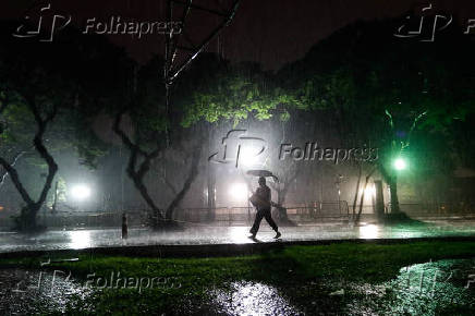 Chove forte em So Paulo