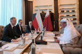 Polish President Andrzej Duda visits Qatar