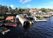 Aftermath of Hurricane Helene in Florida