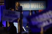 US Vice President Kamala Harris Campaigns in Reno, Nevada