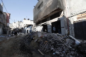 Aftermath of Israeli military's raid in in Tulkarem, West Bank