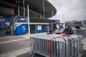 Security ahead of UEFA Nations League game between France and Israel