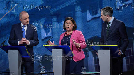 Final General Election 2024 leaders' debate, in Dublin