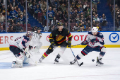 NHL: Columbus Blue Jackets at Vancouver Canucks