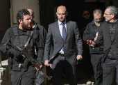 French Foreign Minister Jean-Noel Barrot visits Sednaya prison