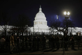 The casket of Jimmy Carter lies in state in Washington