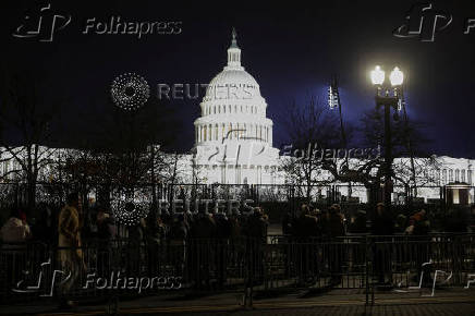 The casket of Jimmy Carter lies in state in Washington