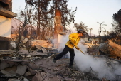 Eaton Wildfire in Los Angeles, California