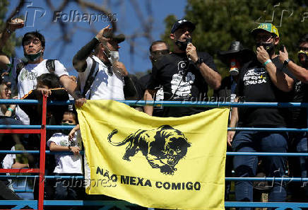 Protesto Pr-Armas na esplanada dos ministrios