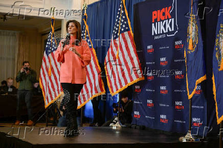 Folhapress Fotos Republican Presidential Candidate Nikki Haley