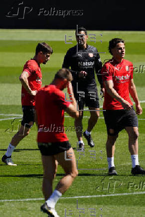 Entrenamiento del Girona FC