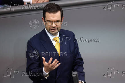 Germany?s lower house of parliament, the Bundestag discusses the 2025 budget