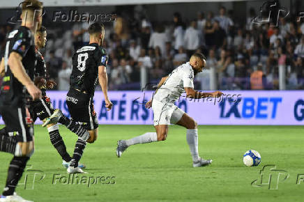 Partida entre Santos X Operrio PR  pelo Campeonato Brasileiro Srie B