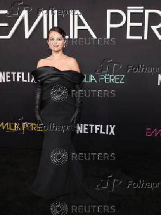 Premiere for the film Emilia Perez at The Egyptian Theatre Hollywood in Los Angeles