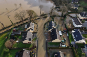 Storm Herminia hits western France