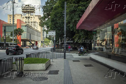 Avenida Paulista, na regio central da capital paulista