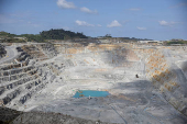 Panama government's media tour to Cobre Panama mine, in Donoso