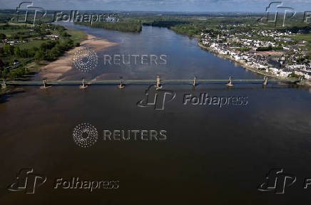 The Loire River in Ingrandes-le-Fresne-sur-Loire