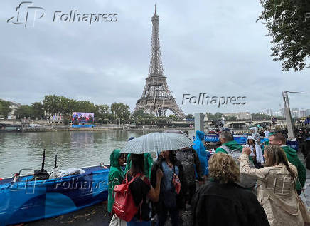 OLIMPIADAS DE PARIS - FESTA DE ABERTURA