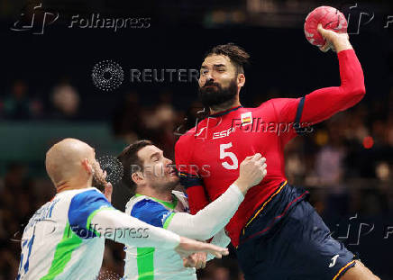 Handball - Men's Preliminary Round Group A - Spain vs Slovenia