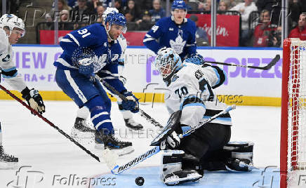 NHL: Utah at Toronto Maple Leafs