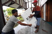 Logistics distribution for the regional government elections in Banda Aceh