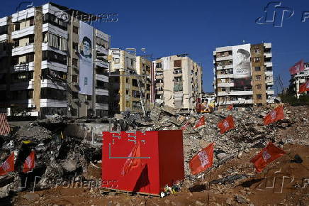 Iranian ambassador visits site of Nasrallah's death in Beirut