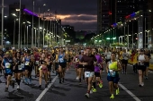 El brasileo Johnatas Cruz y la venezolana Magaly Garca ganan el Maratn CAF 2025