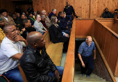 A South African farmer in court over alleged attack on a child