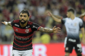 Partida entre Flamengo x Corinthians vlido pela semifinal da Copa do Brasil 2024.