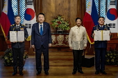 South Korea President Yoon Suk Yeol visits Manila