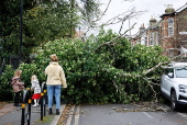 Storm Bert brings strong winds, heavy rain and snow across the UK