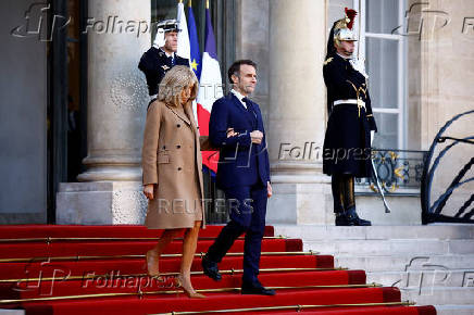 French President Macron meets Nigerian President Bola Tinubu in Paris