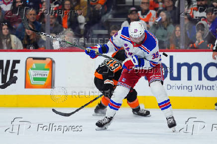 NHL: New York Rangers at Philadelphia Flyers