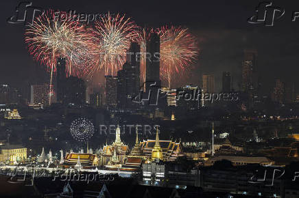 New Year celebrations in Bangkok