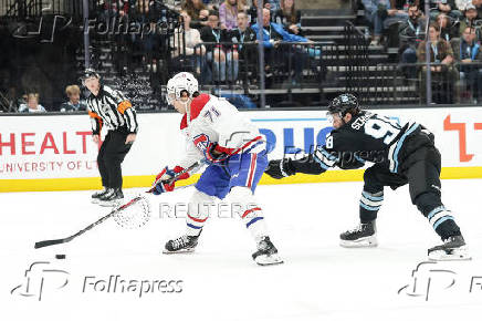 NHL: Montreal Canadiens at Utah